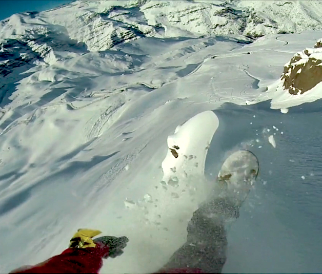 chile powder snowboard