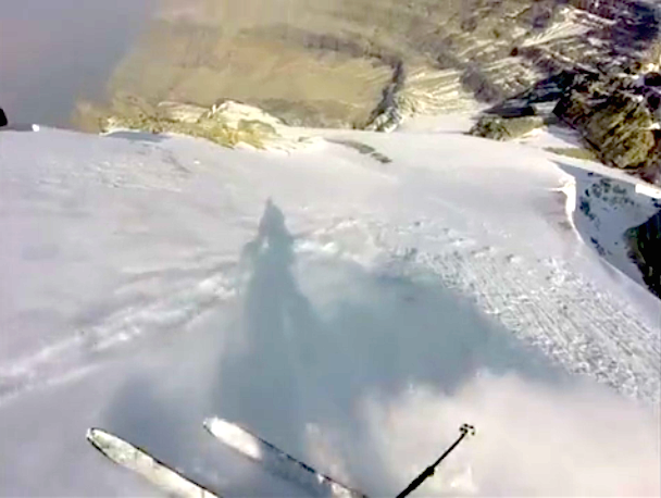 COLLIER PEAK, CANADA SKI AUGUST POWDER