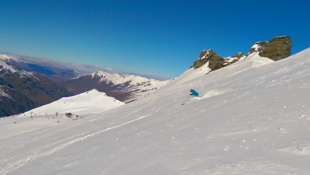 Martin coming down from the Summit