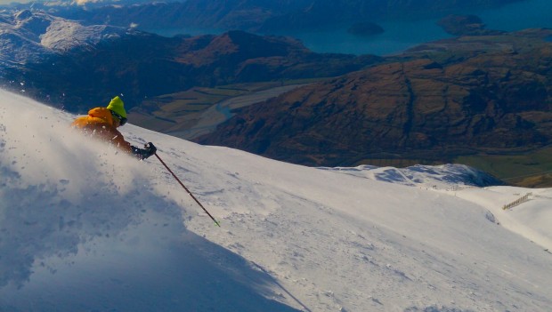 Felix Lempriere enjoying the views of Lake Wanaka