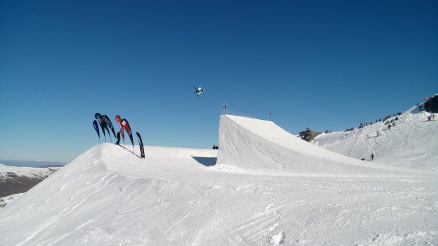 A big air hopeful