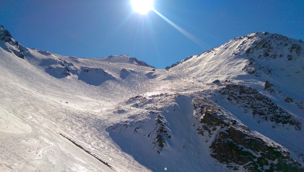 Siberia Basin and the main in-bounds area