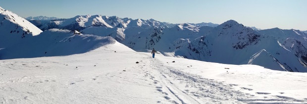 This place has is often referred to as a poor man's heli-skiing 