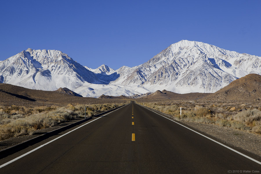 The Eastern Sierra. photo: walter coles