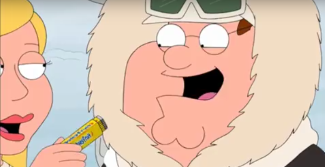Family Guy Juicyfriut commercial.