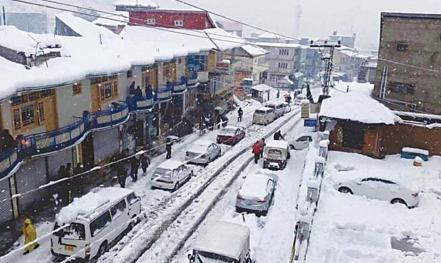 The Naran Valley has been hit hard by snowfall