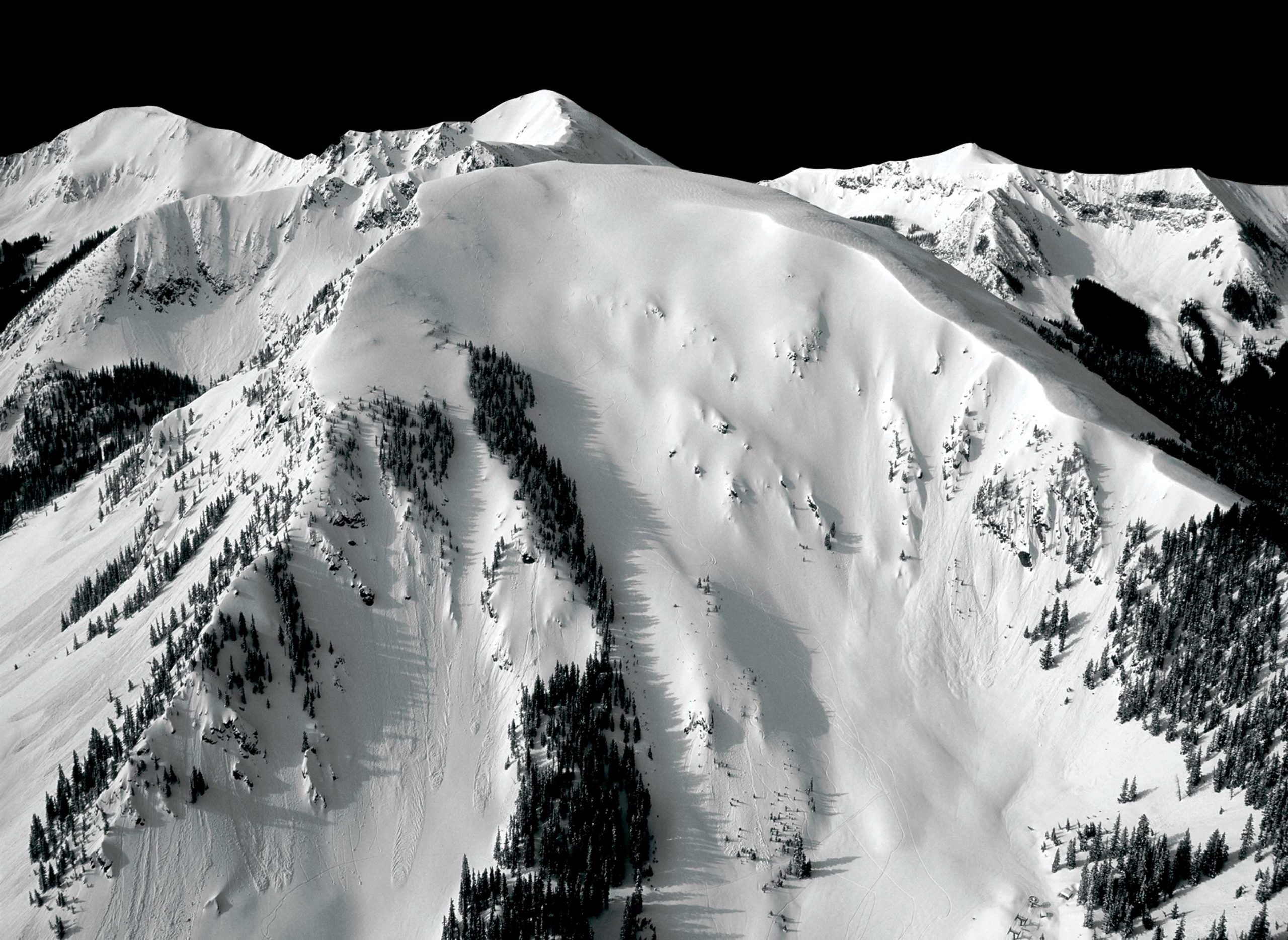 kachina peak, avalanche, Taos, New Mexico,