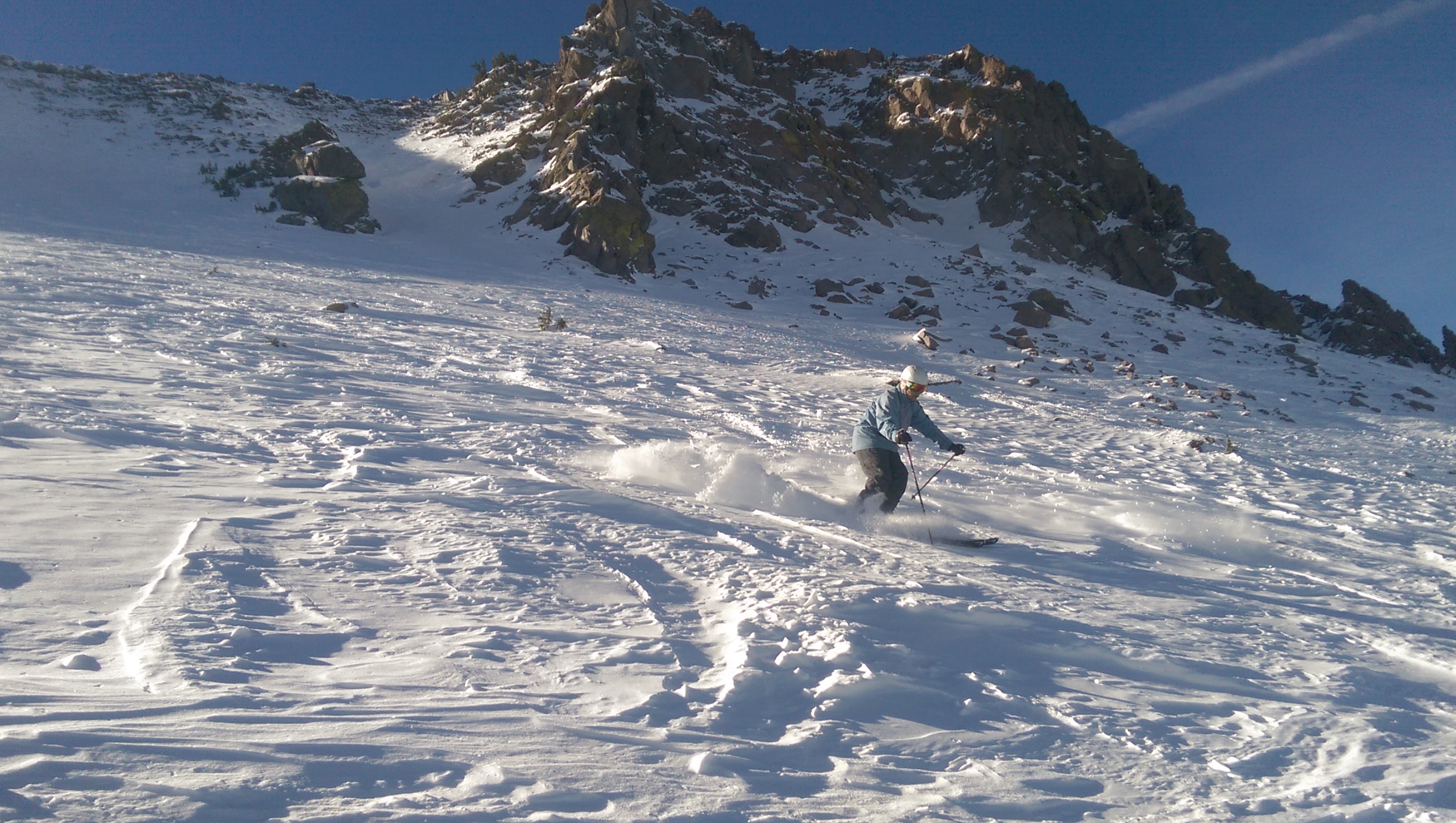 Great snow under Paranoids
