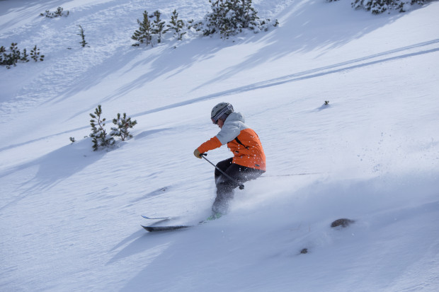 Yimmers loves the pow! Photo - Matt Bansak, mattbansak.com