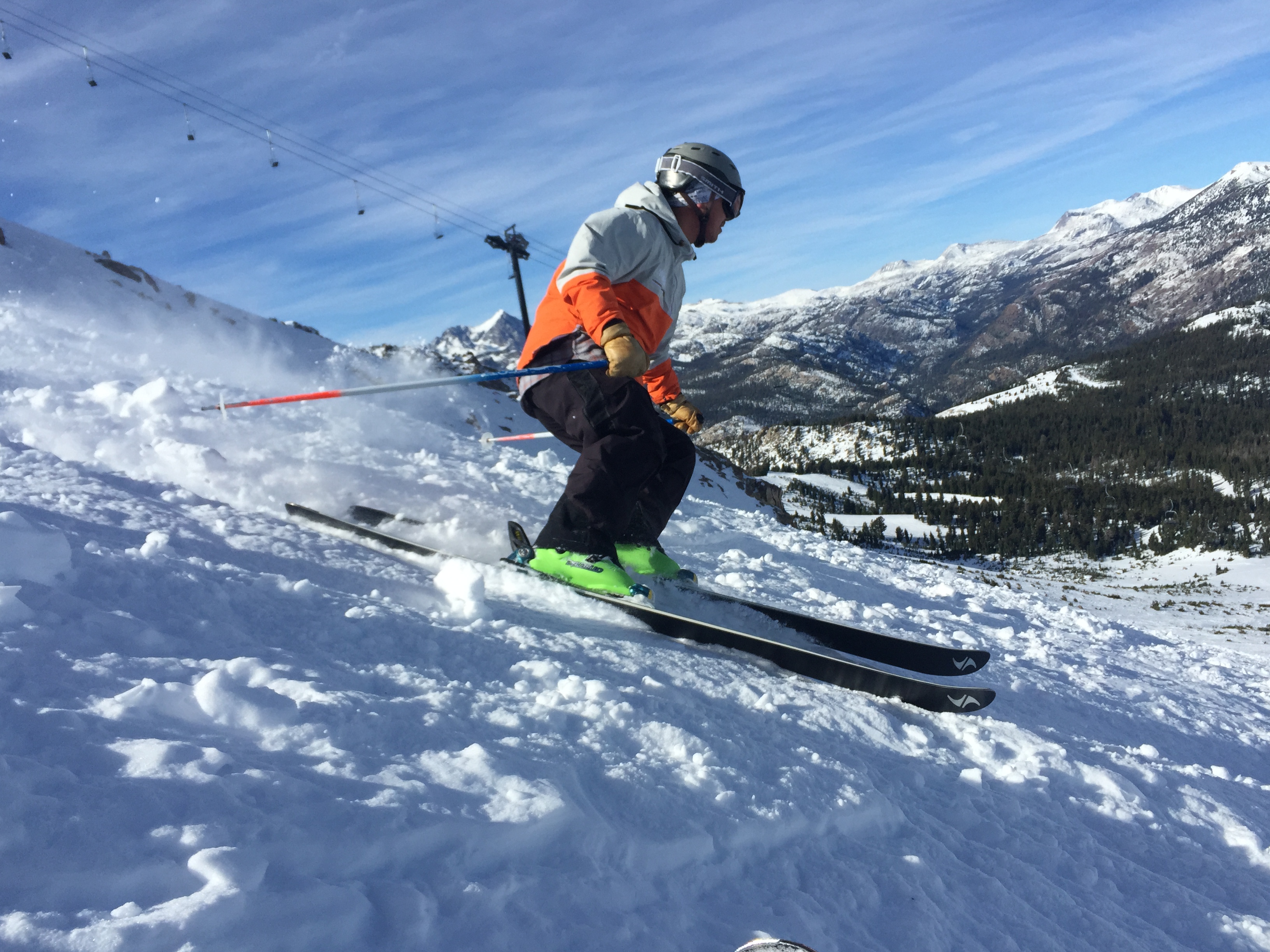 Dropout still ripping with great snow