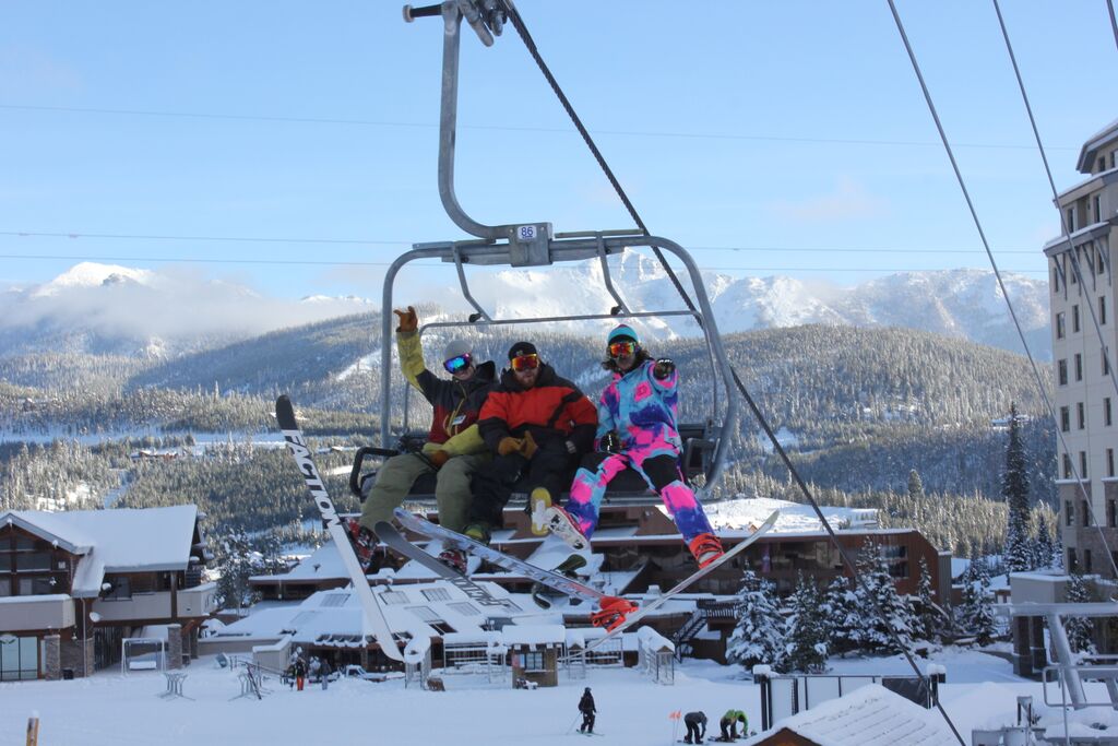 Big Sky, MT yesterday. photo: big sky