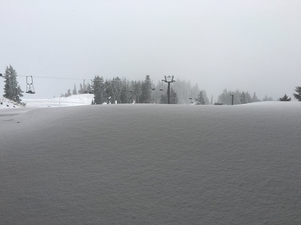 Timberline Lodge Yesterday. Photo: Timberline Lodge Ski Area