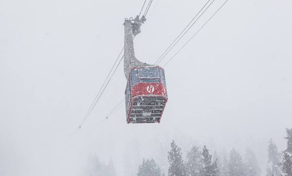 Heavenly, CA yesterday. photo: heavenly