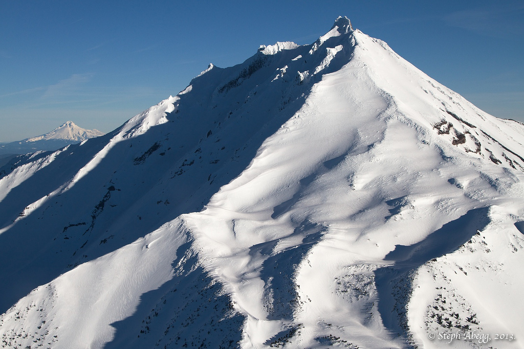 10,497-foot Mt. Jefferson, OR.