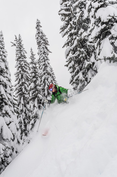 Even my dad can get some great turns! Alain Sleigher Photography