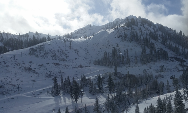 Looking out toward the Fingers on KT