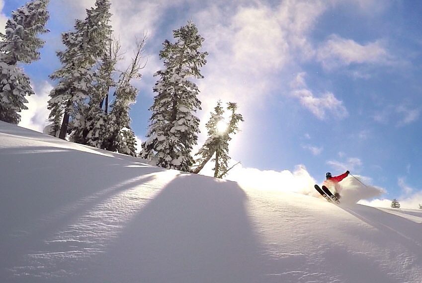 Boreal, CA on January 8th. photo: savannah