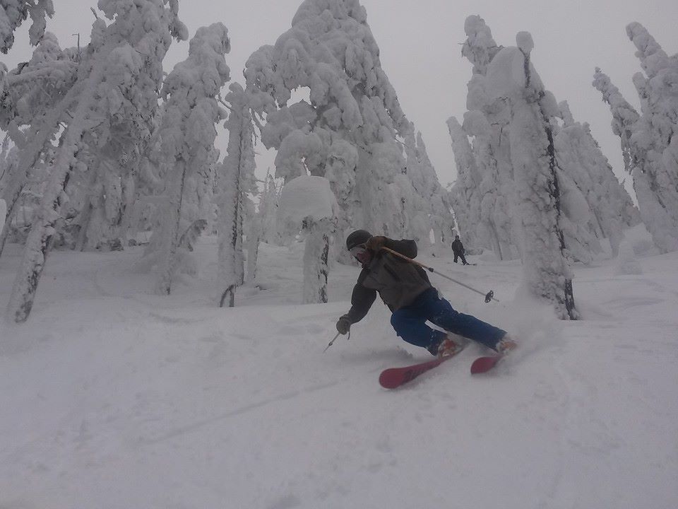 Ripping Powder in SDN. Keep in mind, this was the last run of the day...