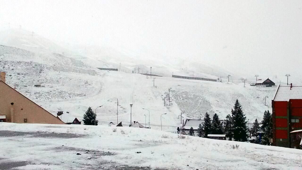Las Lenas, Argentina today.