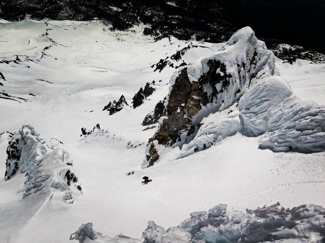 Trinity Chutes, Mt. Shasta, Tuesday. photo: garrett cygan