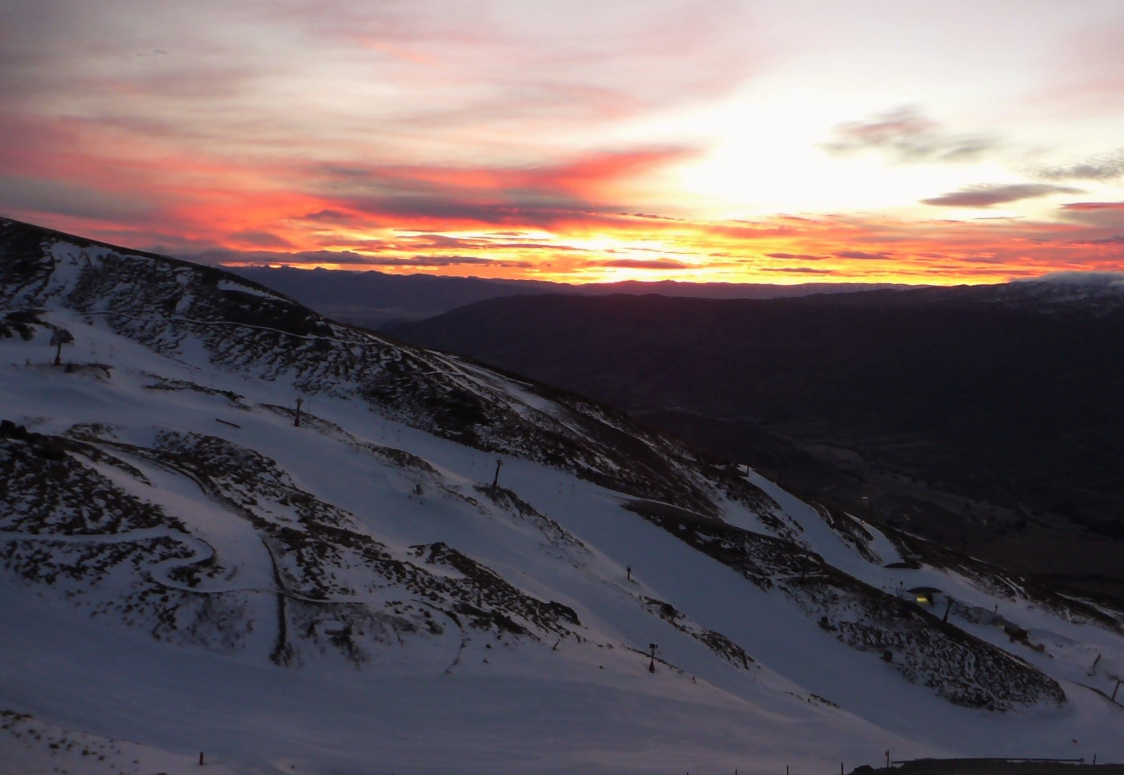 Sunrise at Cardrona
