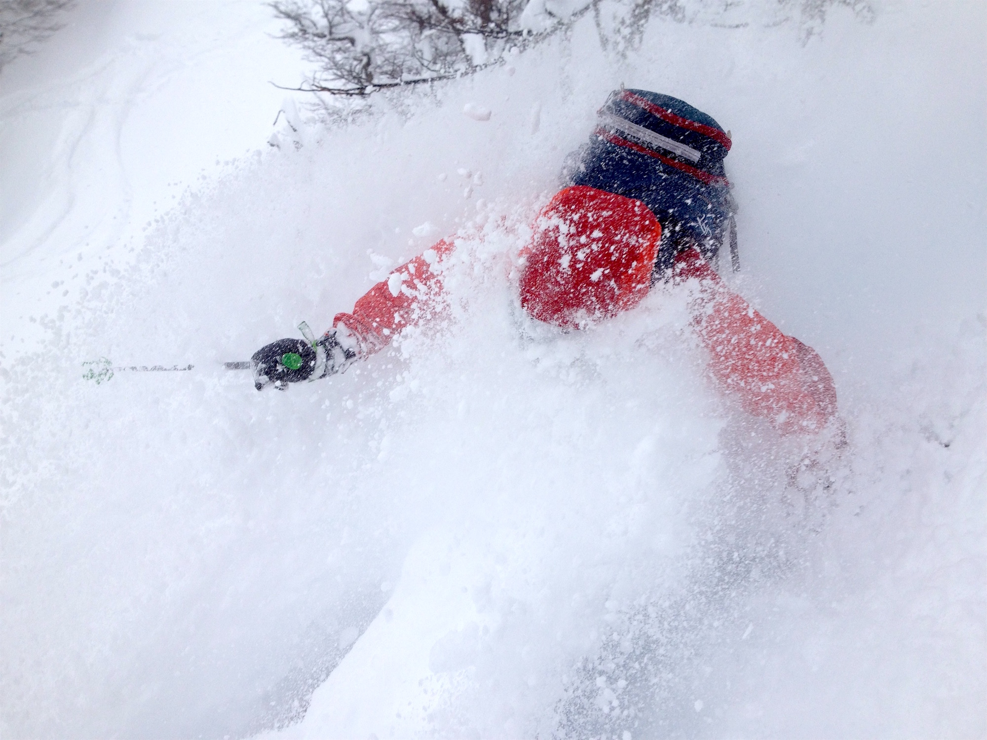 This is what a LEGIT faceshot looks like.. photo: snowbrains