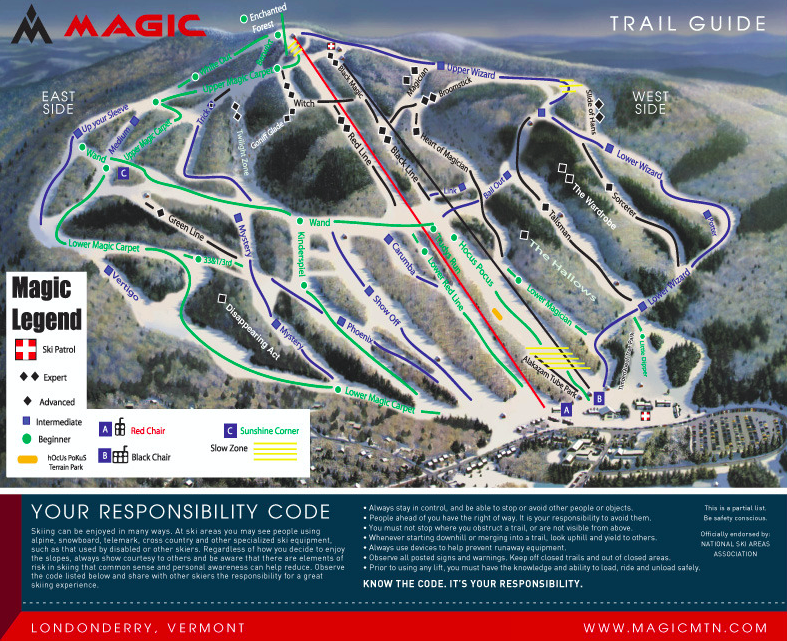 Magic Mountain, VT.