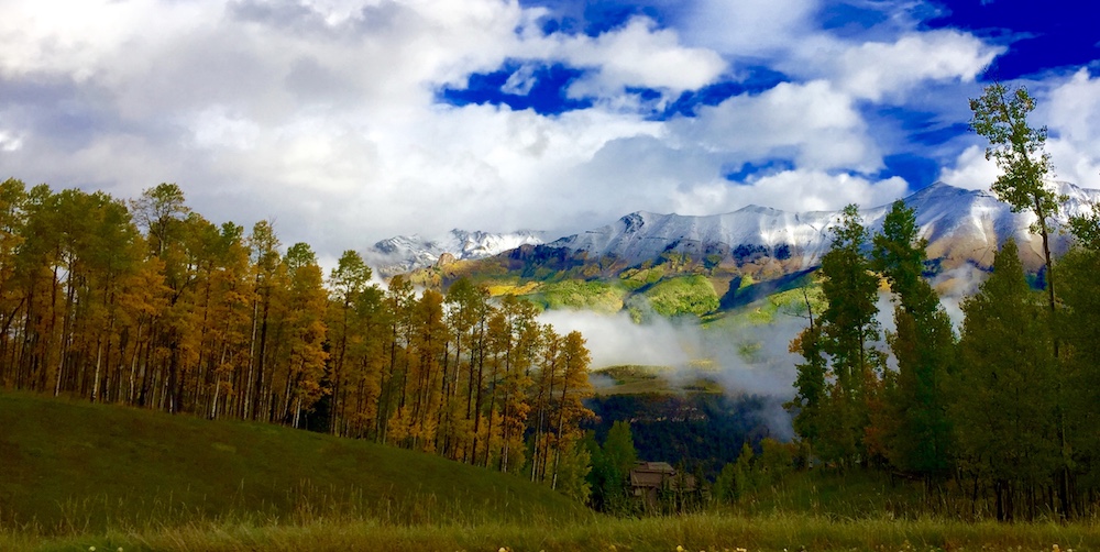 Telluride, CO yesterday. photo: telluride