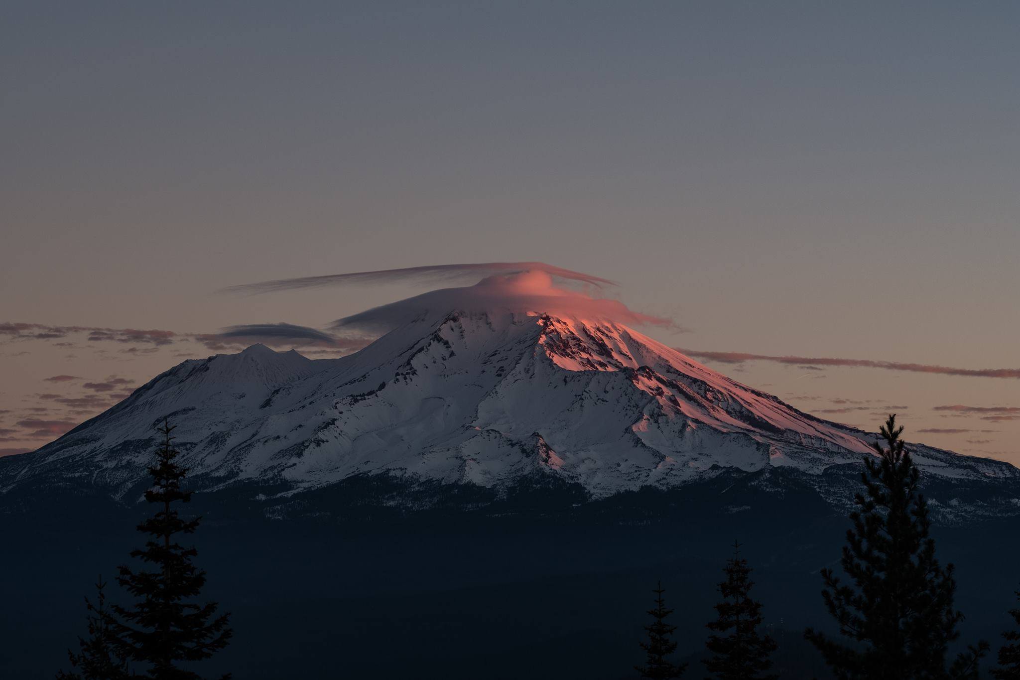 Mt. Shasta, CA is ready. Are you? Photo from October 21st, 2016. (image sent in by a SnowBrains fan: @shotswithmike)