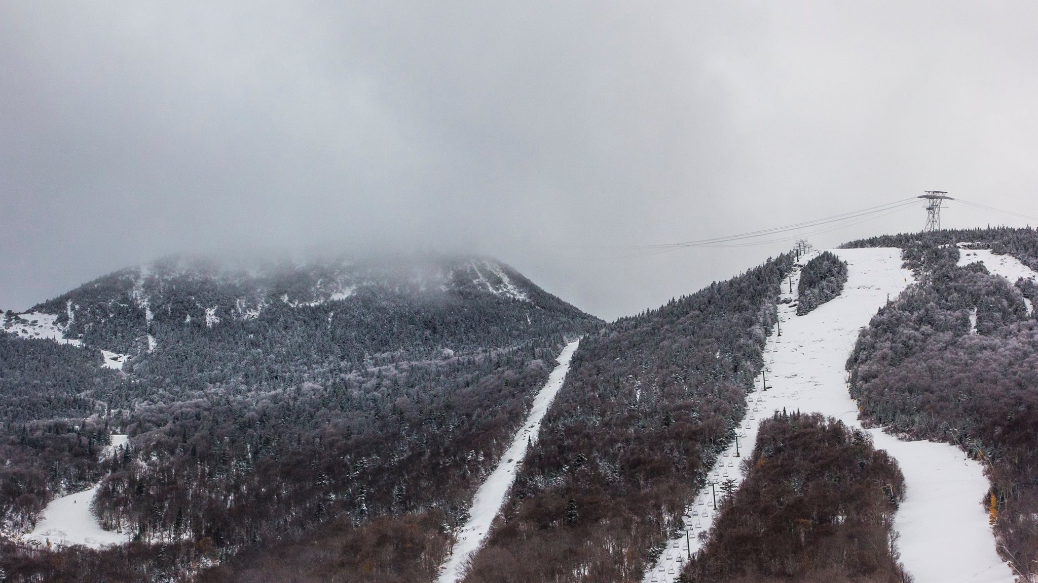 Jay Peak, VT yesterday. photo: jay peak