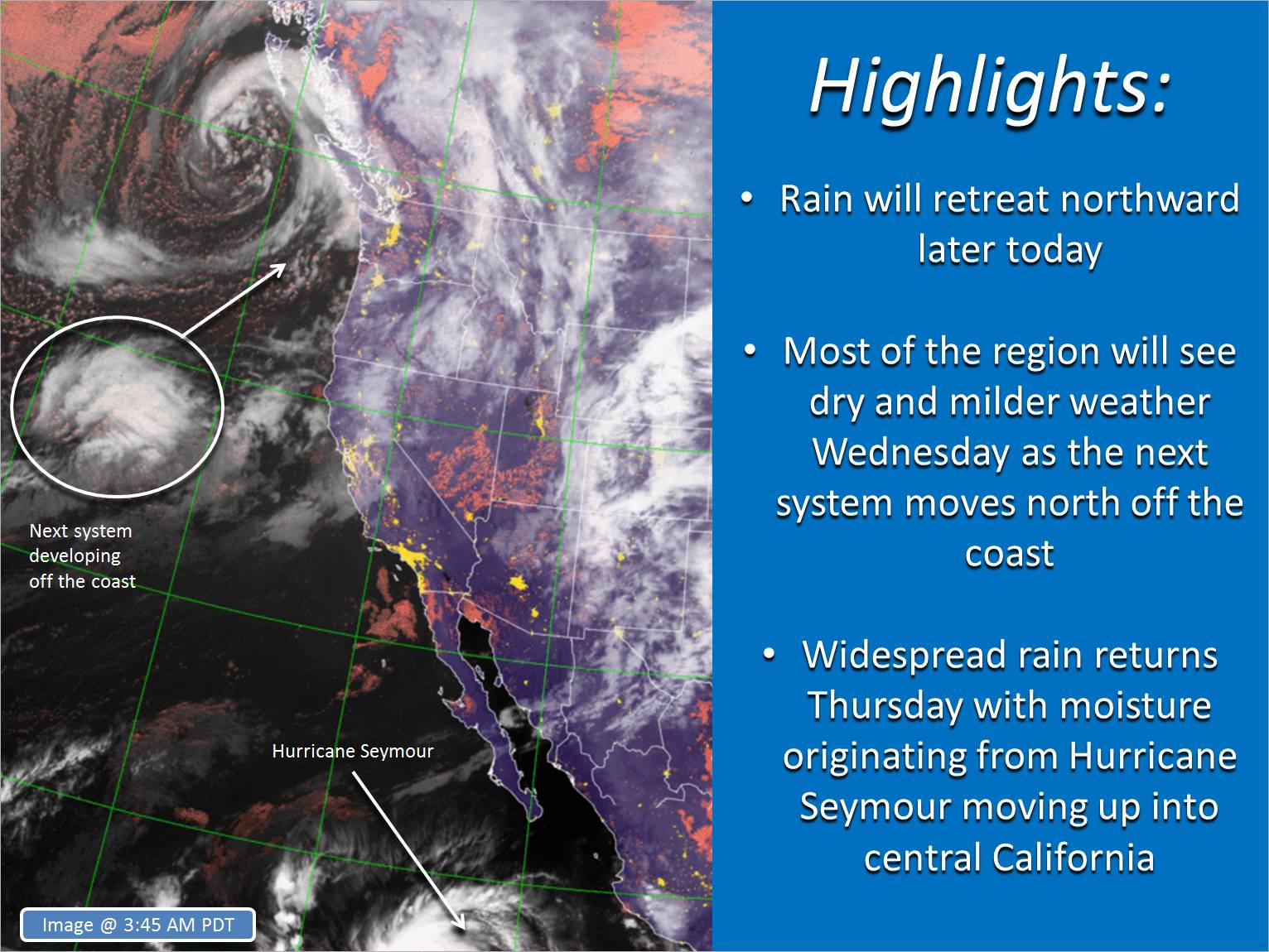 image: noaa sacramento, ca today