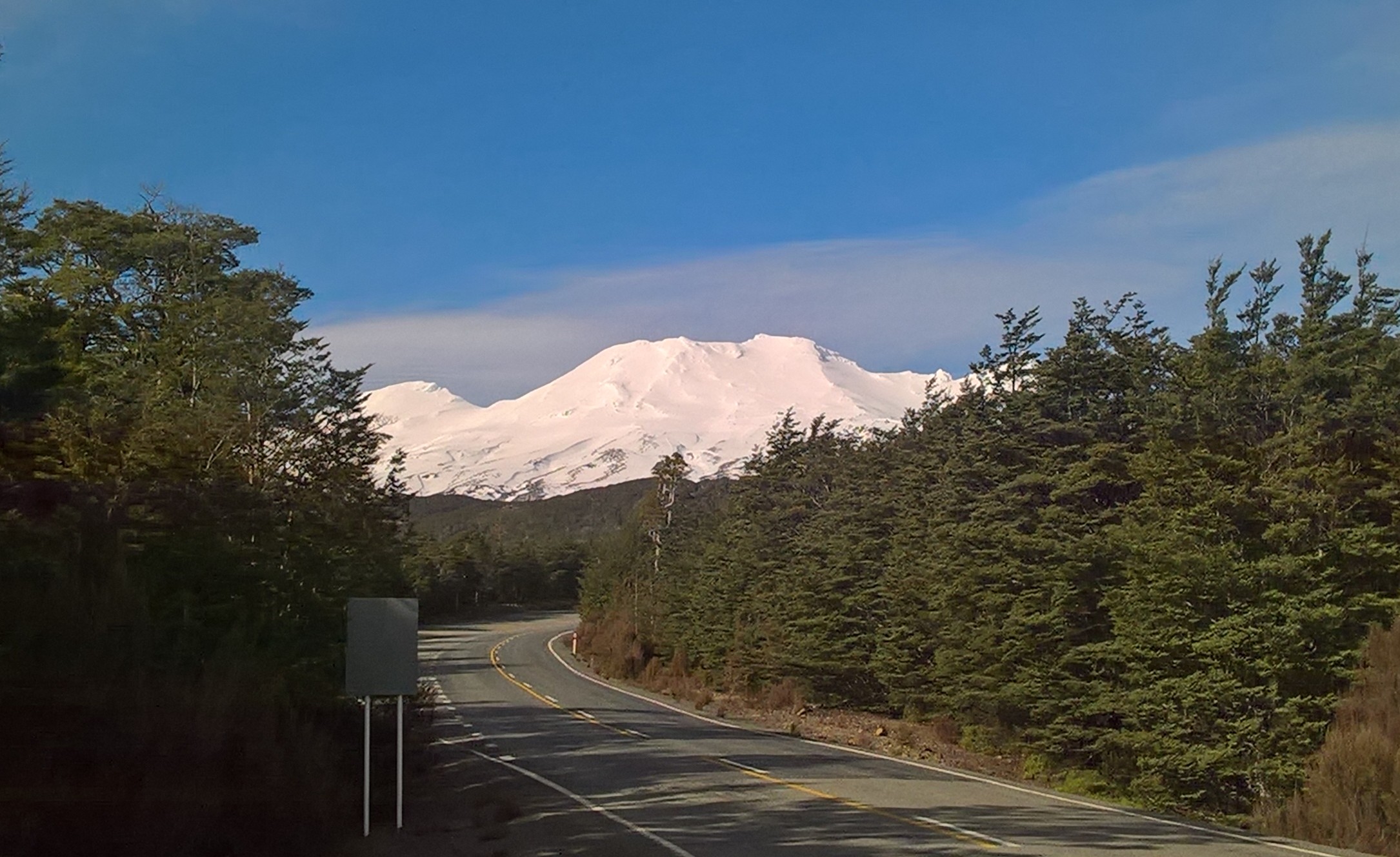 Ruapehu Volcano from a far