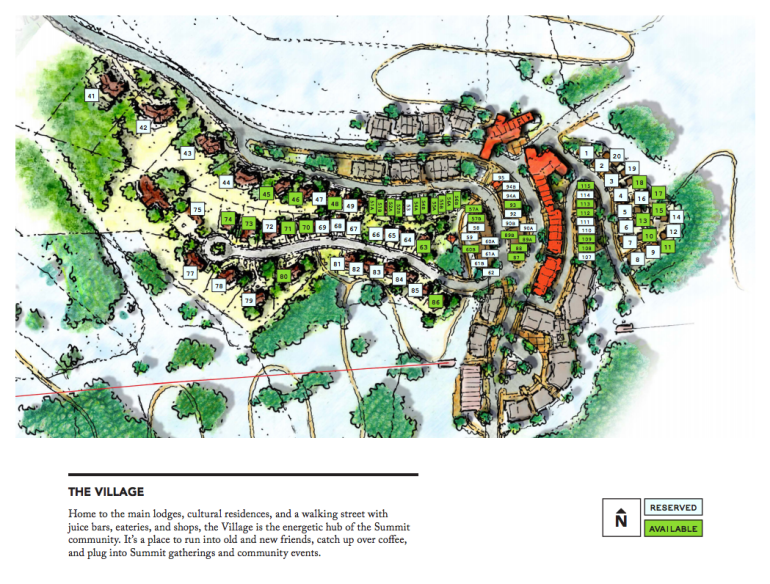 Village plans from June 2014.  