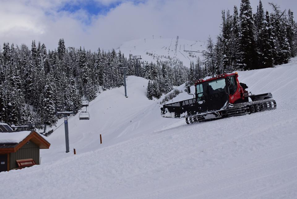 Sunshine Village, Canada Monday. photo: sunshine village