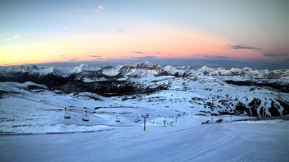 Sunshine Village is having an UNREAL start to the season! PC: Sunshine Village Facebook Page