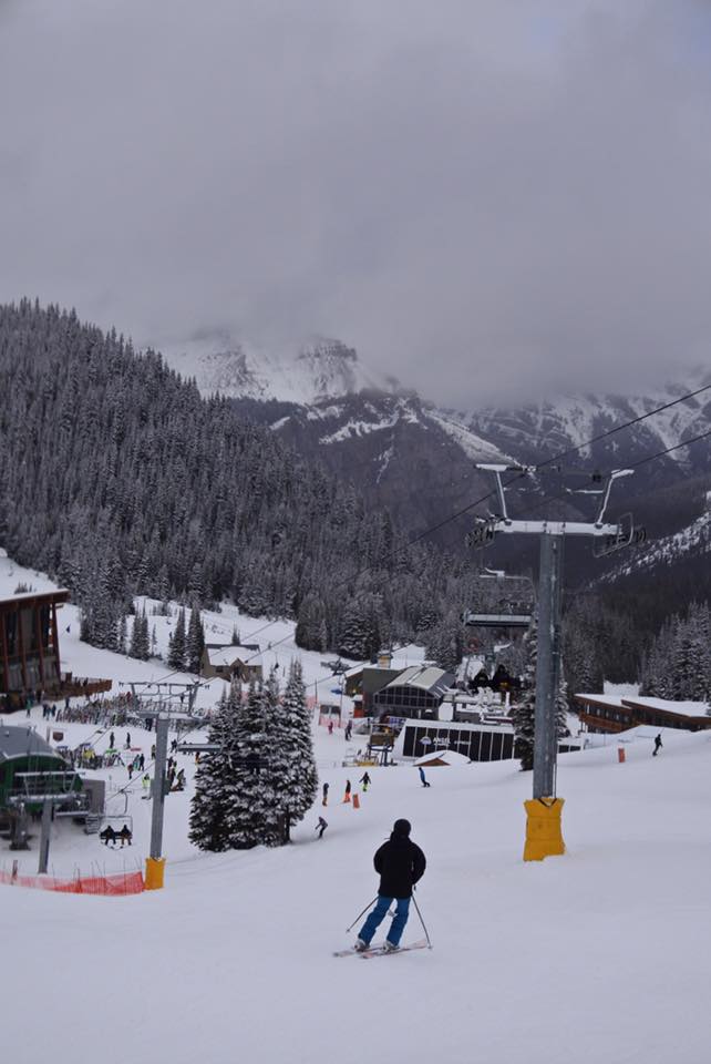 Skiing at Sunshine Village on Sunday, November 7th, 2016. PC: Sunshine Village Facebook Page