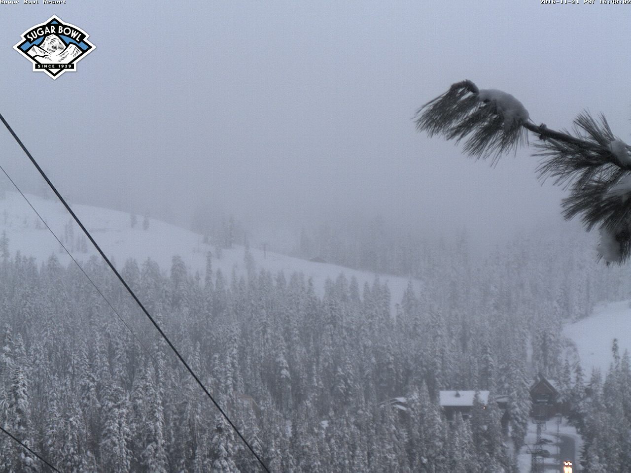 Gondola at Sugar Bowl today.