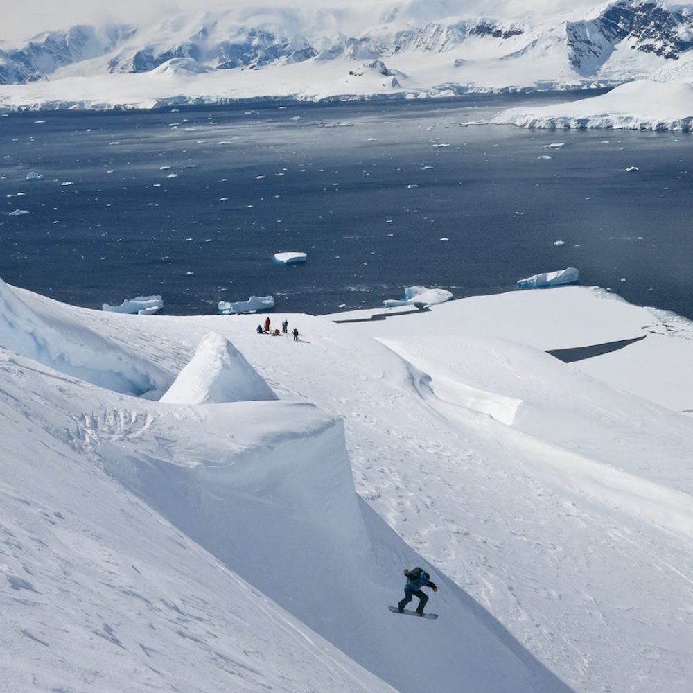 Ode getting air. image: Court Leve/Ice Axe Expeditions 