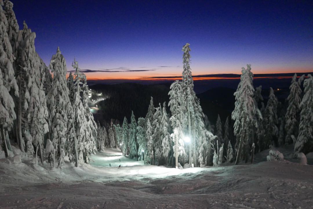 Cypress Mountain, B.C. on December 12th, 2016. photo: cypress mountain