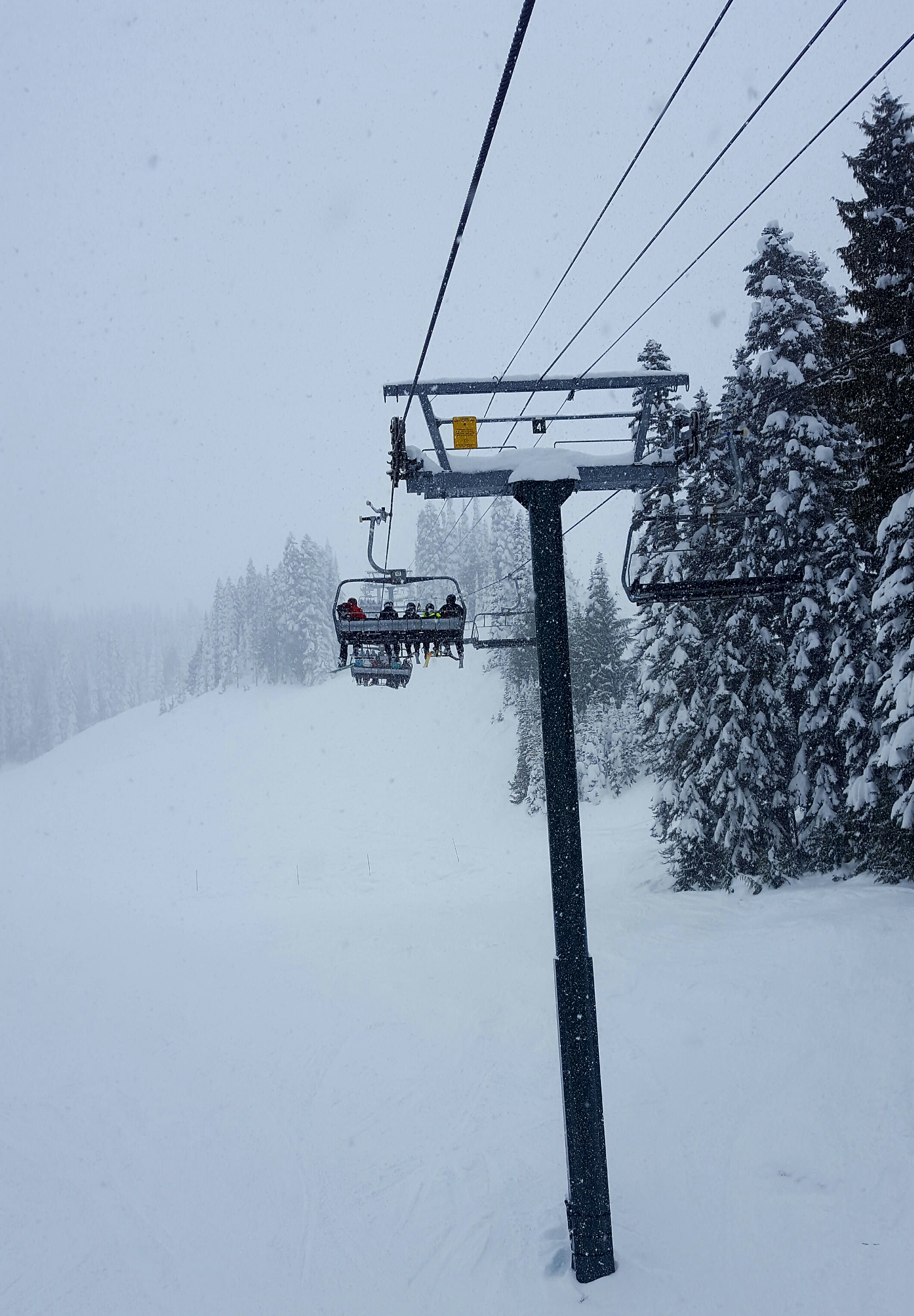 skiing snowboarding crystal mountain
