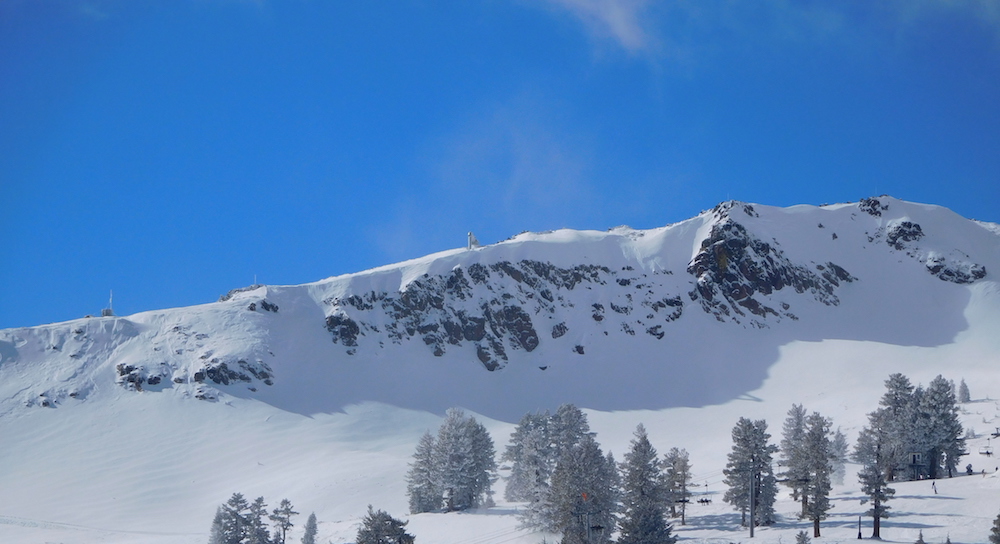 Mainline pocket today. photo: snowbrains.com