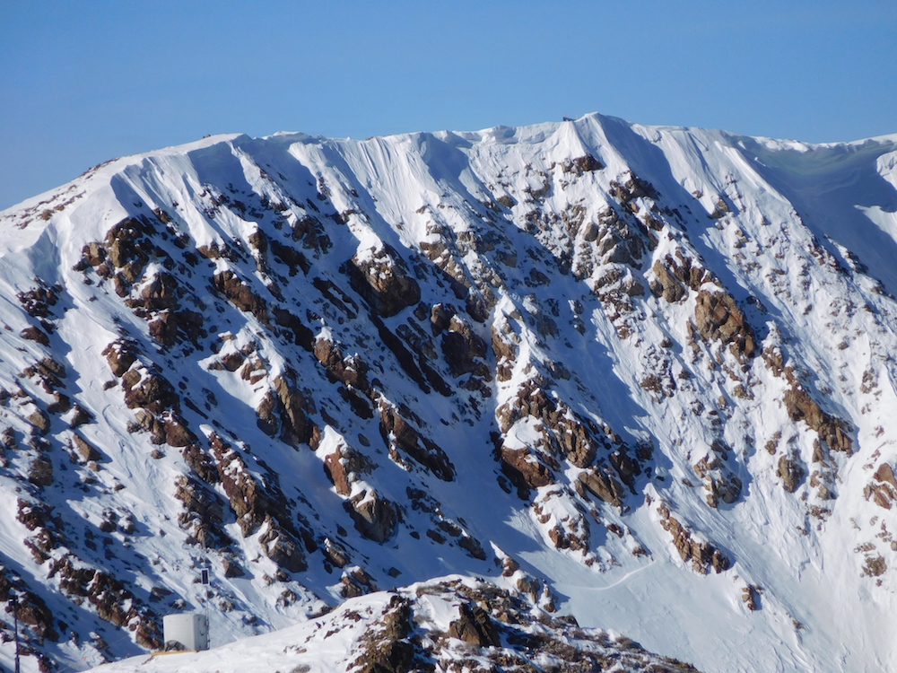 Wolverine Bowl at Alpine yesterday. image: snowbrains