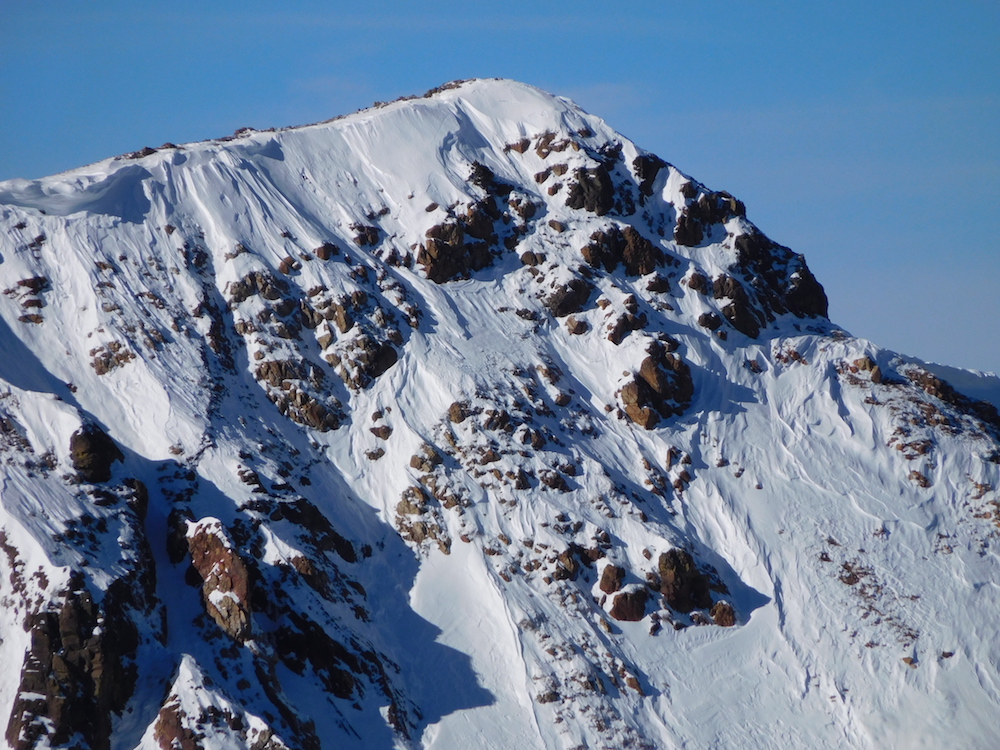 Wolverine Bowl at Alpine yesterday. image: snowbrains