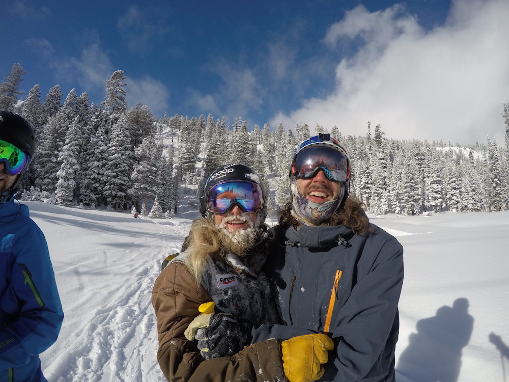 Happy friends on Granite yesterday.