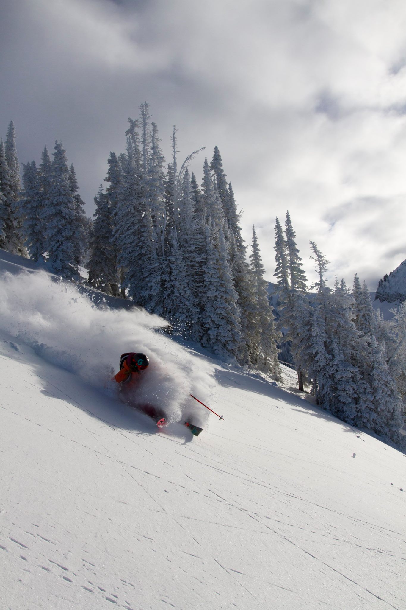 Grand Targhee has been DEEP! PC: Grand Targhee Resort Facebook Page
