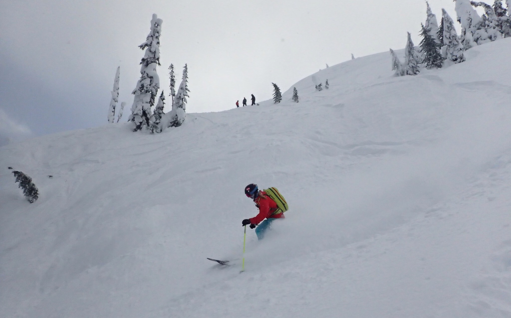 Mt. Baker ski area, WA yesterday. image: frankie/snowbrains