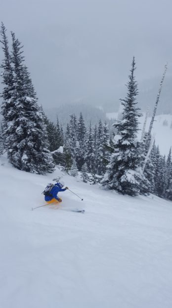 Crystal Mountain skiing