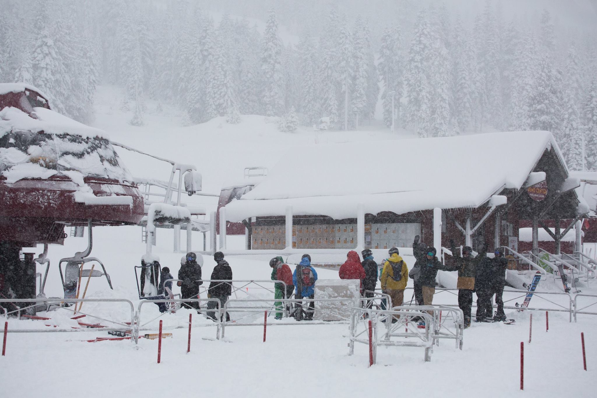 Northstar Ski Area this morning. Image: Northstar Facebook Page