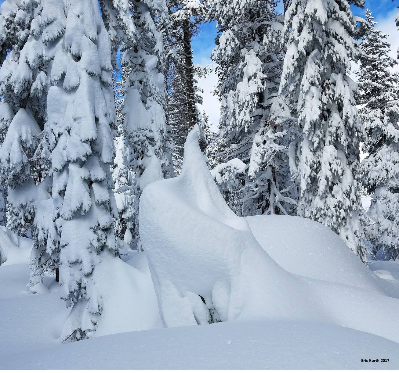 CA snow pack. Image: Eric Kurth