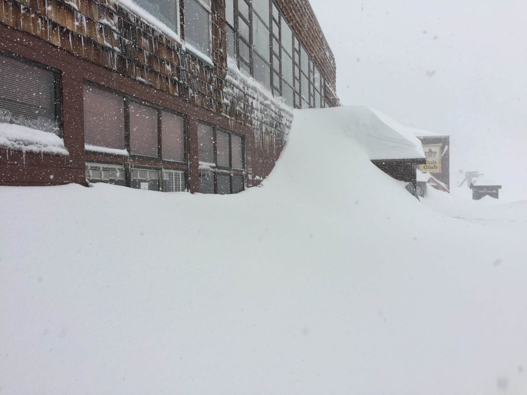 Bear Valley got some snow.. Image: Bear Valley Faccebook Page